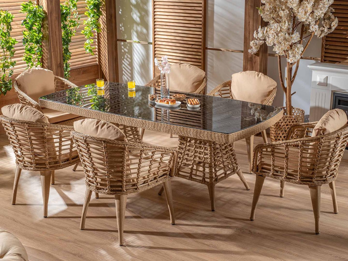 Rattan Bahçe Mobilyaları ile Açık Havada Konforlu Yaşam Alanları